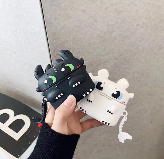 Toothless dragon airpods cover 